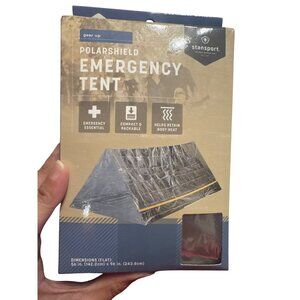 Stansport Polarshield Emergency Tent Compact & Packable 56 In. X 96 In. Retains